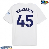 Moški Nogometni dresi Manchester City Abdukodir Khusanov #45 Tretji 2026-27 Kratek Rokav